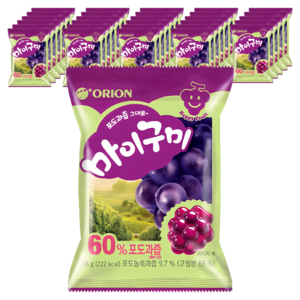 마이구미 포도, 66g, 30개
