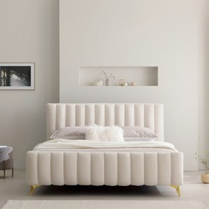 퍼니코 샤르망 앤틱 벨벳 침대 프레임 단품 방문설치