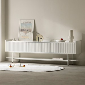 웰퍼니쳐 아띠 템바보드 거실장 도어 방문설치