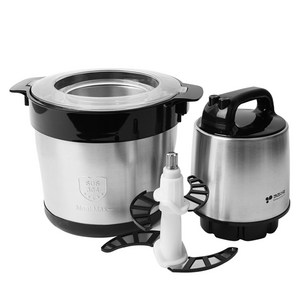 키친아트 대용량 S자 2중 칼날 스테인레스 멀티다지기 6L