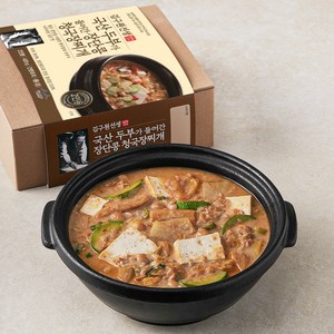 김구원선생 국산 두부가 들어간 청국장찌개, 420g, 1개