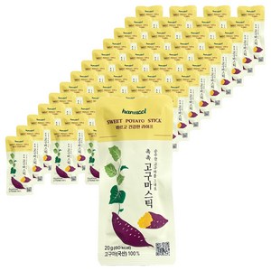 한울 촉촉 고구마 스틱, 20g, 50개