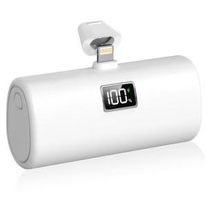 YINTO 도킹형 고속충전 PD 20w 일체형 휴대용 미니 보조배터리 8핀