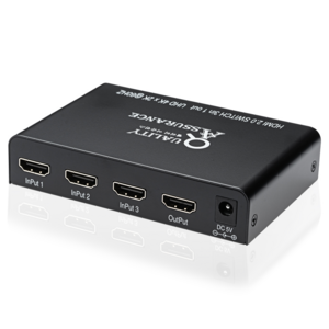 퀼리티어슈런스 Q4K 60Hz UHD 셀렉터 HDMI 2.0 스위치 선택기