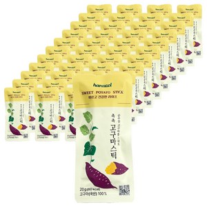 한울 촉촉 고구마 스틱, 20g, 45개