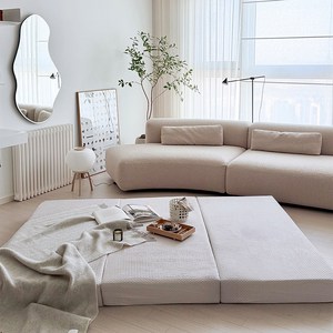 호무로 탄탄한 고밀도 통폼 3단 접이식 매트리스