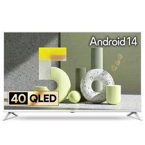 더함 FHD QLED TV, 102cm(40인치), 스마트 TV, 스탠드형, 고객직접설치