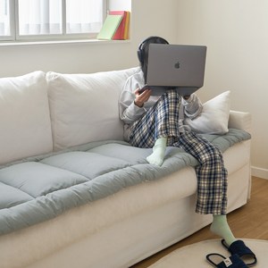 쁘리엘르 블룸 통세탁 사계절 토퍼 돌 쇼파패드