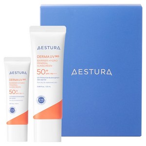 에스트라 더마 유브이365 장벽수분 무기자차 선크림 SPF50+ PA++++ 40ml + 20ml 기획 세트, 60ml, 1개