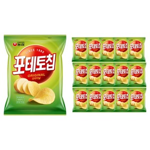 포테토칩 오리지널, 110g, 16개