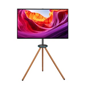 더함 접이식 이젤형 스튜디오 TV 스탠드