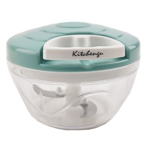 키친구 스핀 야채 다지기, 13.5 x 9.1..., 민트, 1개