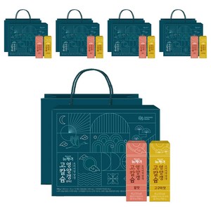 뉴케어 정품 고칼슘 영양갱 셀렉션 선물세트, 720g, 5개