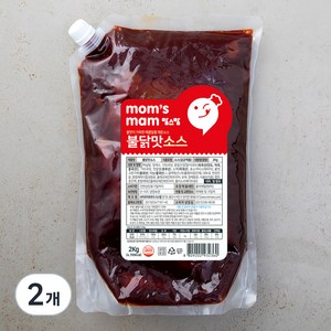 맘스맘 불닭소스, 2kg, 2개