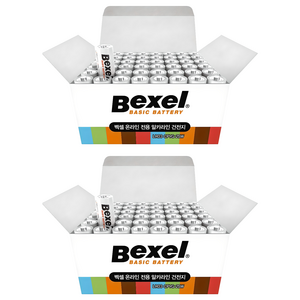 벡셀 베이직 알카라인 AAA건전지, 48개입, 2개