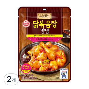 오뚜기 오늘밥상 닭볶음탕 양념, 160g, 2개