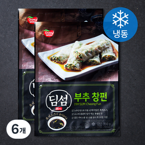 동원 딤섬 부추창펀 (냉동), 390g, 6개