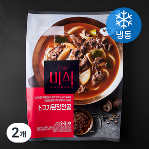 더미식 소고기 된장전골 밀키트 (냉동), 590g, 2개