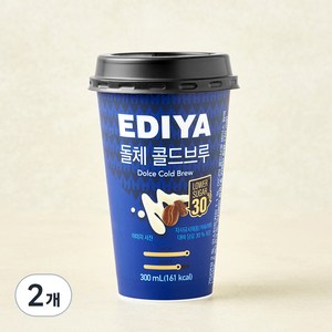 이디야 돌체 콜드브루, 300ml, 2개