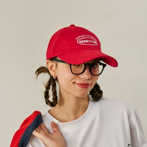 베네통 코튼 볼캡