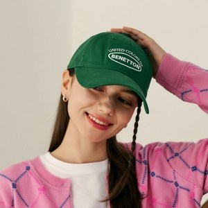 베네통 코튼 볼캡