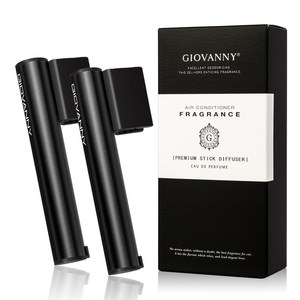 GIOVANNY 파워스틱 차량용 방향제 케이스 2p + 리필 5g 4p