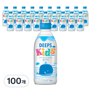 딥스 키즈 해양심층수, 300ml, 100개