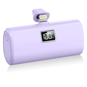 YINTO 도킹형 고속충전 PD 20w 일체형 휴대용 미니 보조배터리 8핀