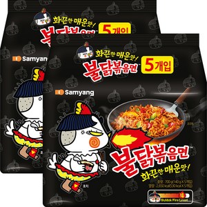 불닭볶음면 140g, 10개, (5개입 X 2팩)