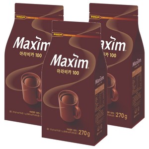 맥심 아라비카 100 원두 커피