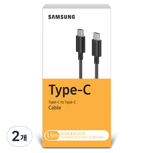 삼성전자 Type-C to Type-C 케이블 SS-CH6115B
