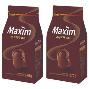 맥심 아라비카 100 원두 커피