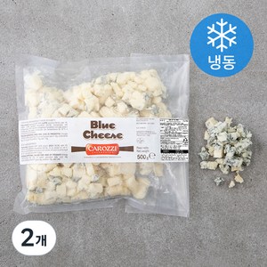 카로찌 블루치즈 큐브 (냉동), 500g, 2개