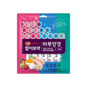 밥이보약 캣 하루양갱 간식 웰빙 8g x 10p + 체중 8g x 10p + 유리너리 8g x 10p 세트, 3종, 1세트