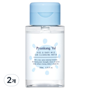 편강율 키즈앤베이비 마일드 선 클렌징워터, 200ml, 2개
