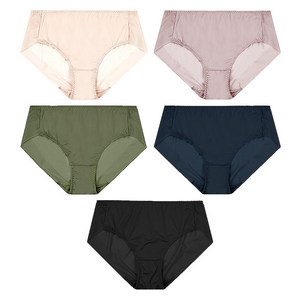 블루핀 여성용 실크터치 노라인 햄팬티 5종 세트