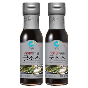 청정원 직화맛 파기름 굴소스, 155g, 2개