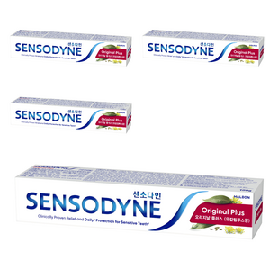 센소다인 오리지날 치약, 100g, 4개