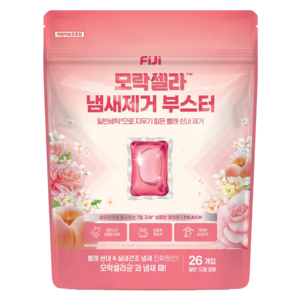 피지 모락셀라 냄새제거 부스터 캡슐 상큼한 피치향, 26개입, 1개