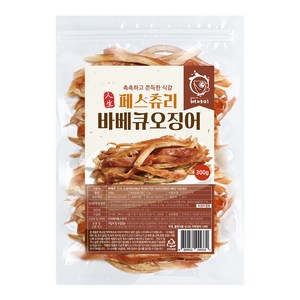 해야미 바베큐 오징어, 300g, 1개