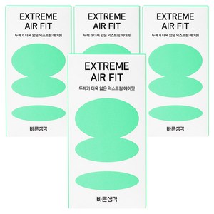 바른생각 익스트림 에어핏 콘돔, 10개입, 4개
