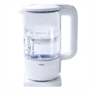 보아르 하티포트 무선 전기 유리 커피 티 포트