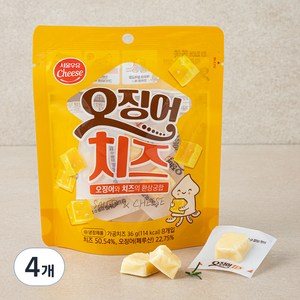 서울우유치즈 오징어 치즈 8개입, 36g, 4개