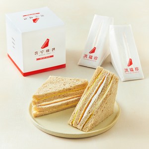 홍루이젠 호밀빵햄치즈 4개입, 296g, 1개