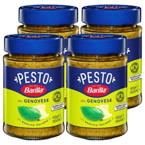 바릴라 바질 페스토 파스타소스, 190g, 4개