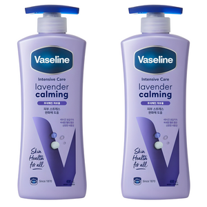 바세린 인텐시브 케어 라벤더 카밍 로션, 400ml, 2개