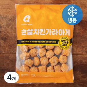 마니커에프앤지 순살치킨가라아게 (냉동), 1kg, 4개