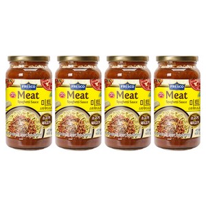 오뚜기프레스코 미트 스파게티소스, 600g, 4개