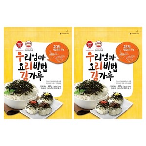바다모아 우리엄마 요리비법 김가루, 500g, 2개