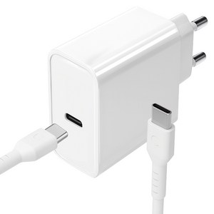 홈플래닛 PD 45W PPS 컴팩트 초고속 충전기 + CtoC 케이블 (아이폰17 호환)